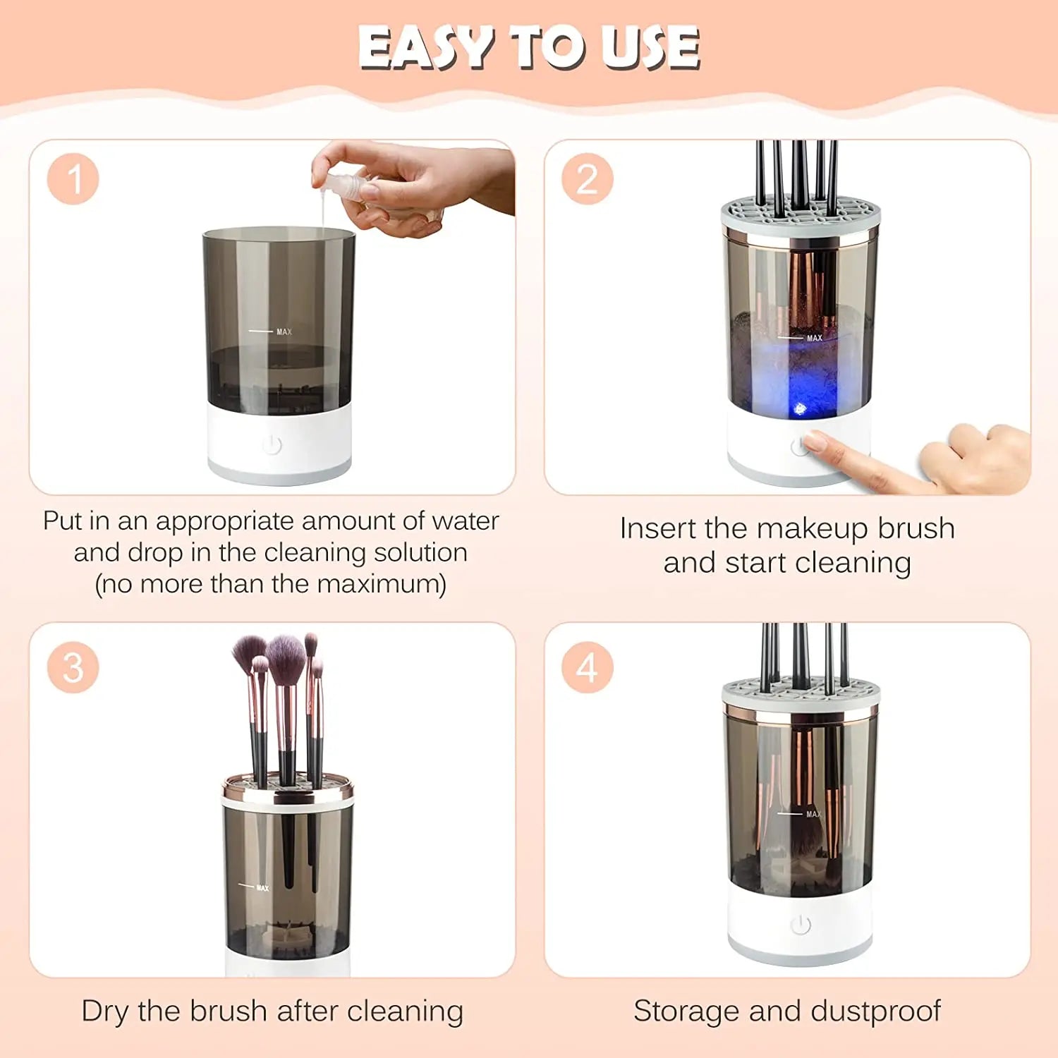 Professional Make Up Brush Cleaner