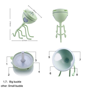 150ML Cat Ultrasonic Humidifier Aromatherapy Diffusers USB Car Air Freshener Home Mini Air Water Air Purifier Led Bulb Diffuser
