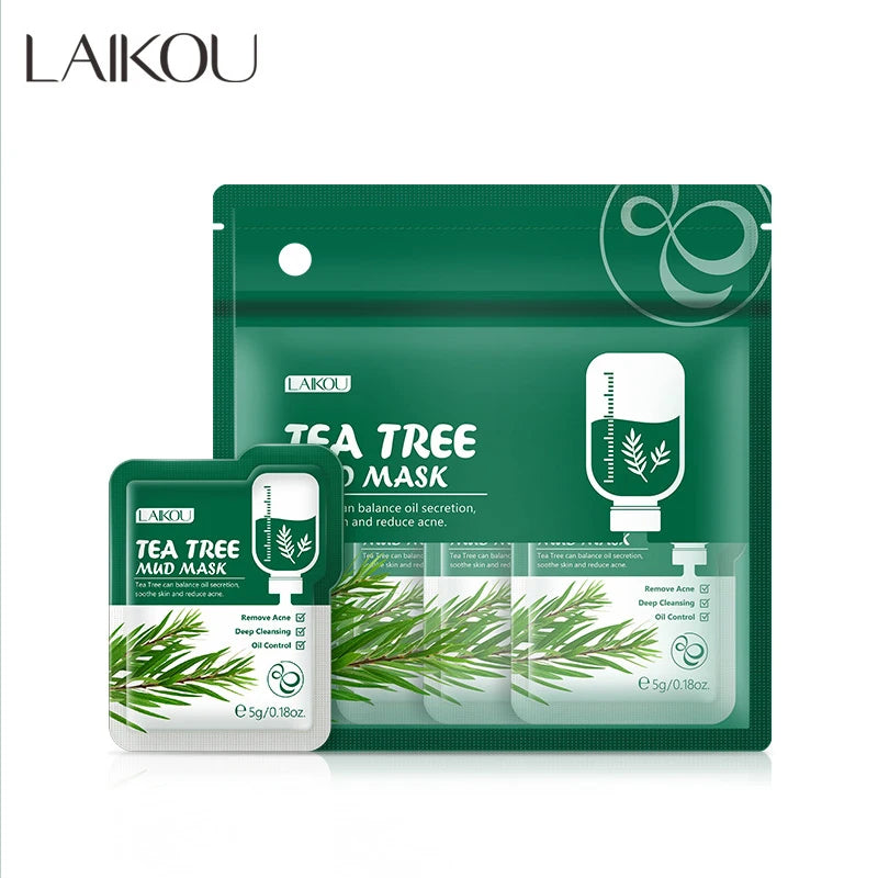 LAIKOU Tea Tree Acne Clay Mask