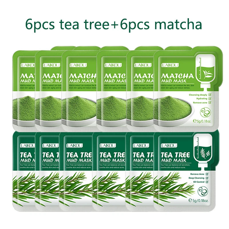 LAIKOU Tea Tree Acne Clay Mask