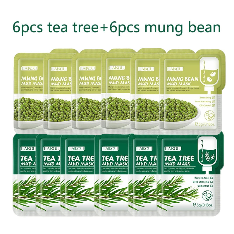 LAIKOU Tea Tree Acne Clay Mask