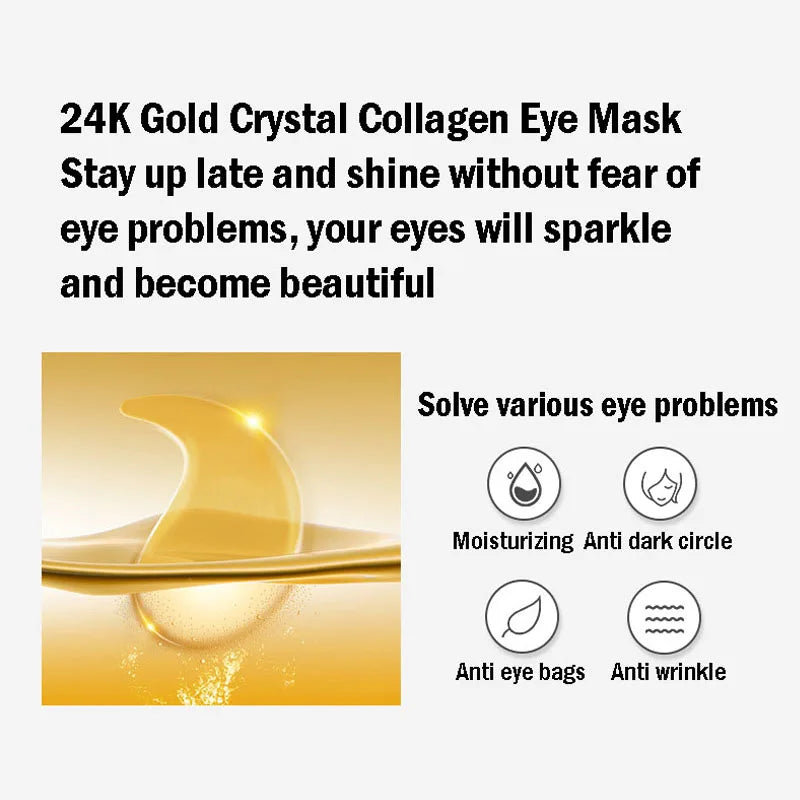 Seaweed Gold Collagen Eye Masks