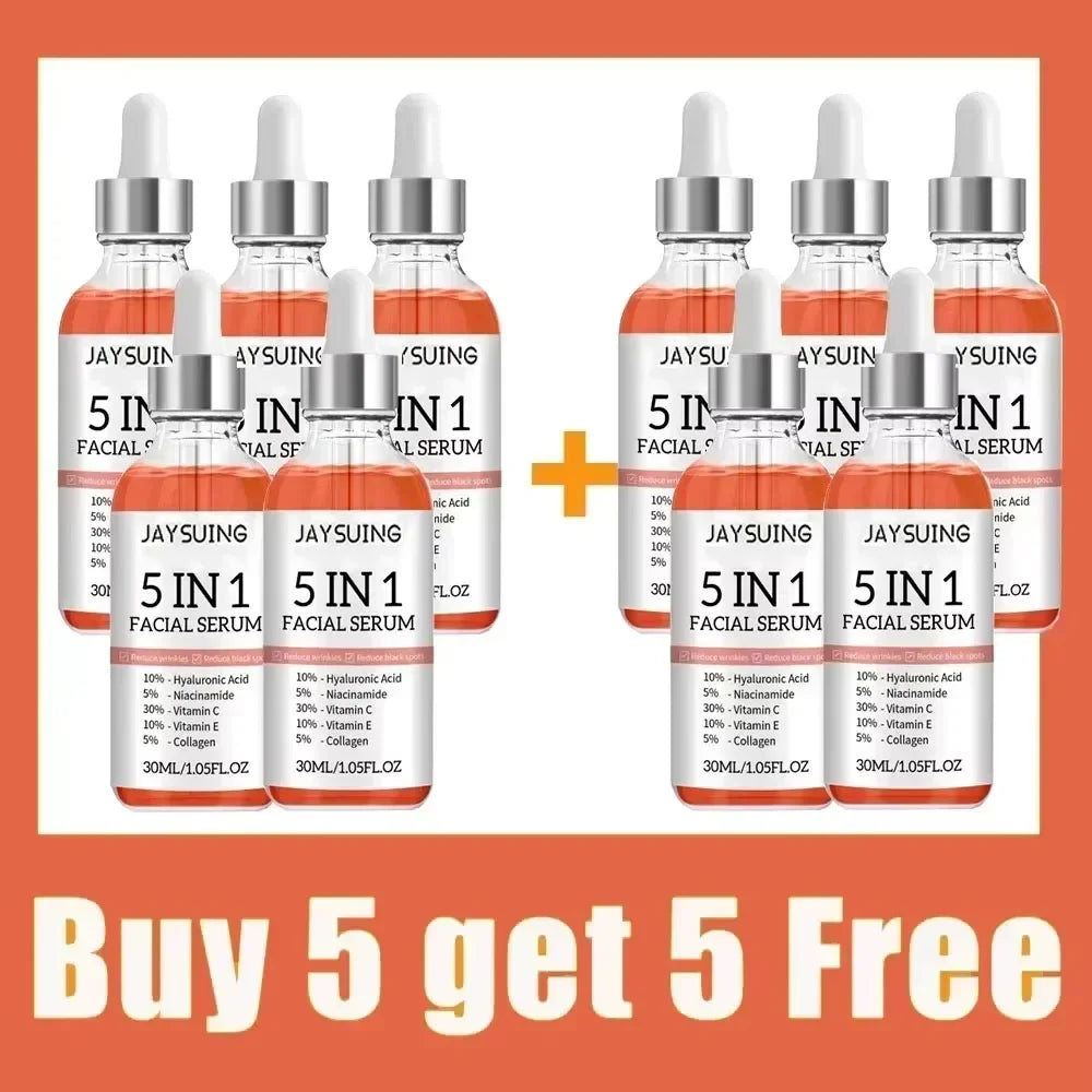 Jaysuing 5-in-1 Hyaluronic Face Serum