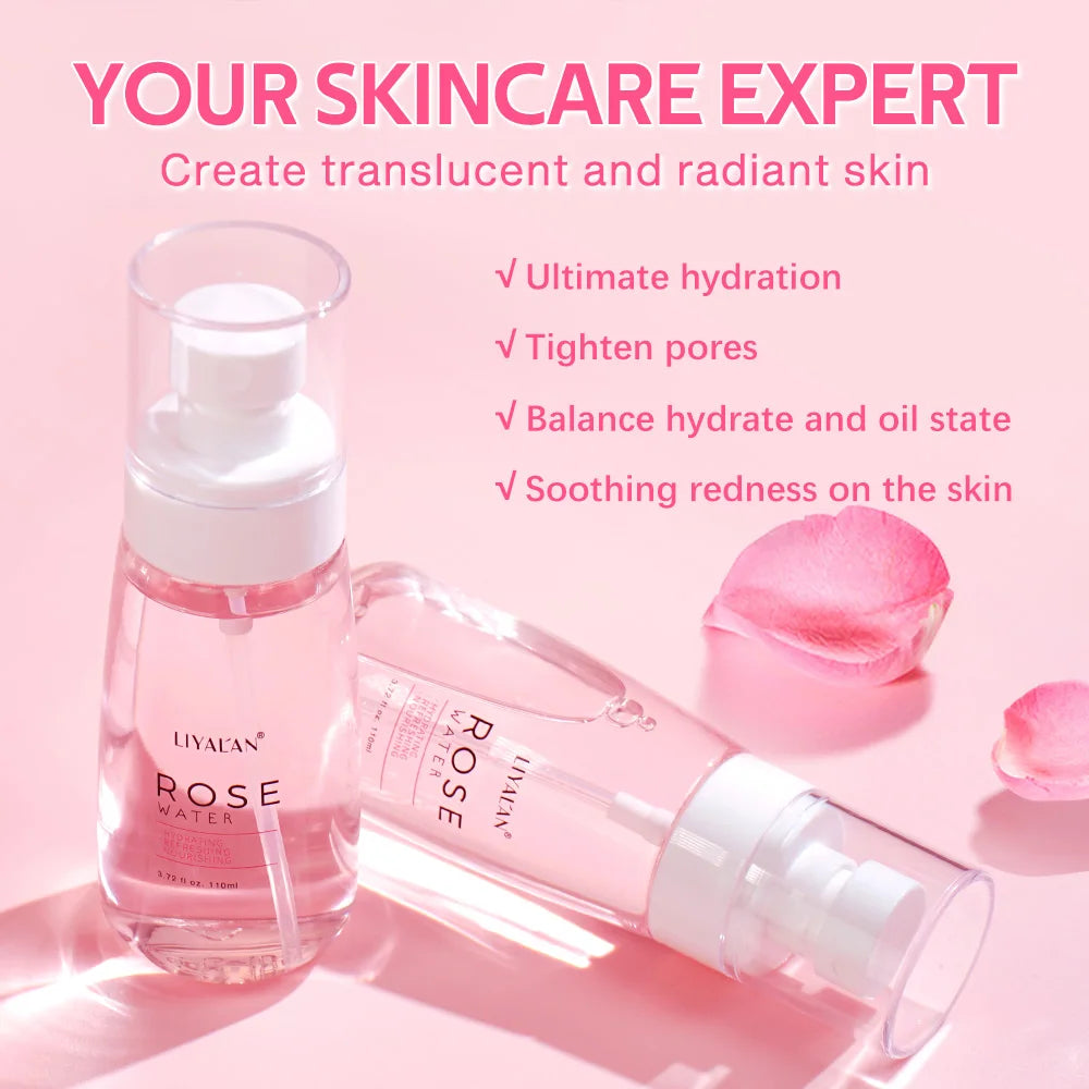 LIYALAN Rose Water Facial Toner