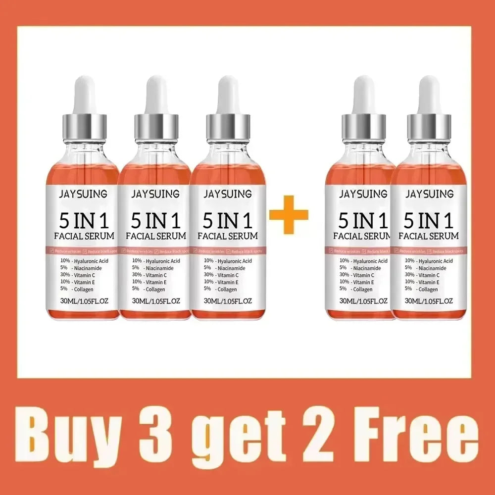 Jaysuing 5-in-1 Hyaluronic Face Serum