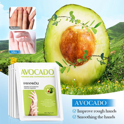 Avocado Moisturizing Hand Mask Set