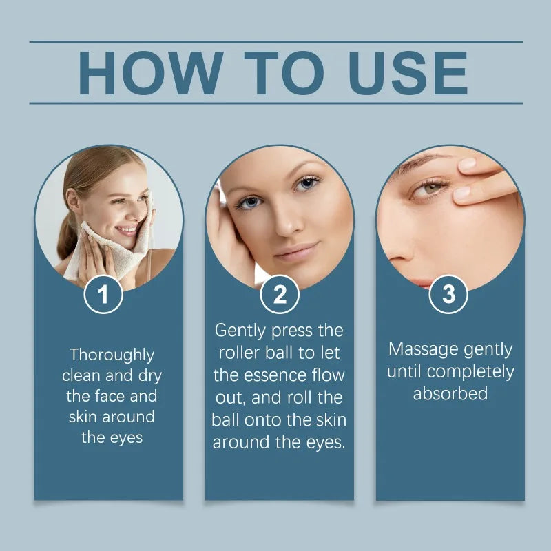 Caffeine Eye Serum Roller for Dark Circles