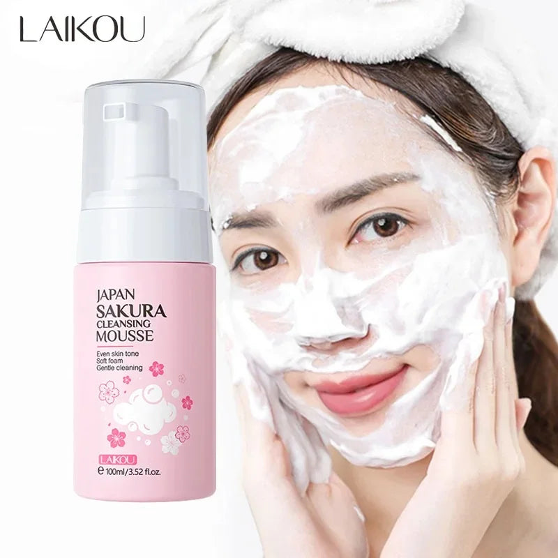 LAIKOU Cherry Blossom Facial Cleanser