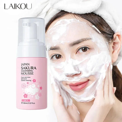 LAIKOU Cherry Blossom Facial Cleanser